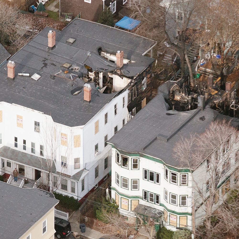 Large Condominium Fire