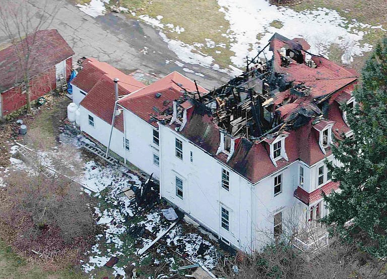 Victorian House Fire