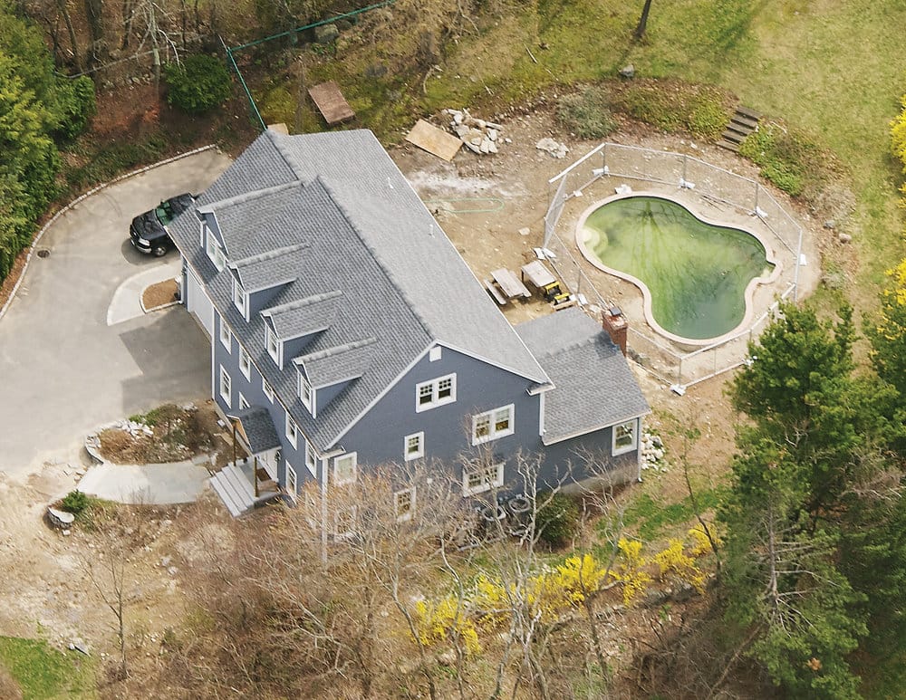 Rebuilt residential house