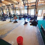 Broken Pipe in commercial gym