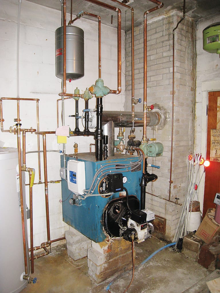 Residential boiler replaced